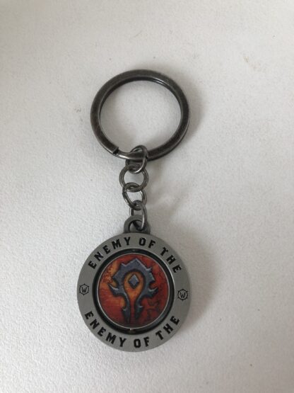 photo of WoW keychain, alliance view