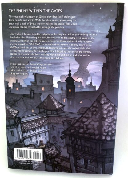photo of back of WoW graphic novel