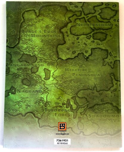 photo of back of WoW Strategy Guide