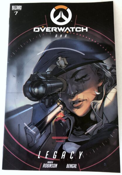 photo of Overwatch comic cover