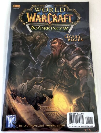 photo of cover of WoW comic