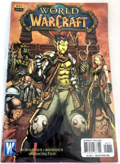 photo of cover of WoW comic #25