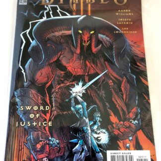 Photo of the cover of Diablo Comic: Sword of Justice (Issue #5, Oct 2012)