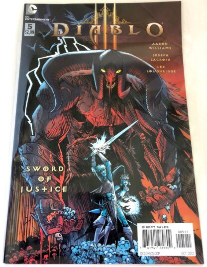 Photo of the cover of Diablo Comic: Sword of Justice (Issue #5, Oct 2012)