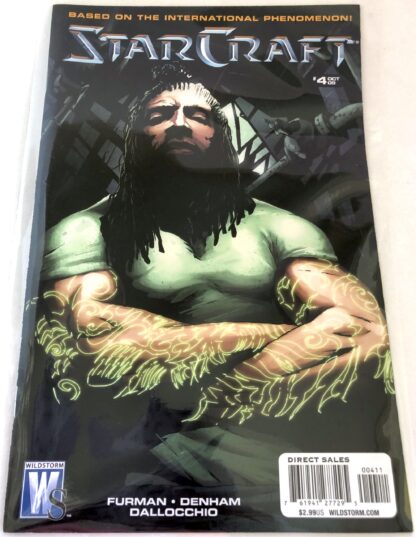 photo of cover of StarCraft comic book