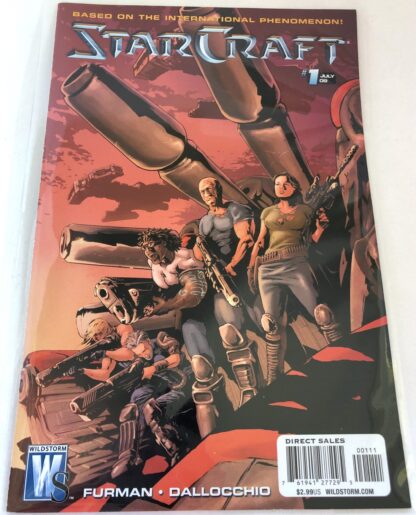 photo of cover of StarCraft comic