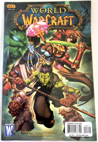 photo of cover of WoW comic #23