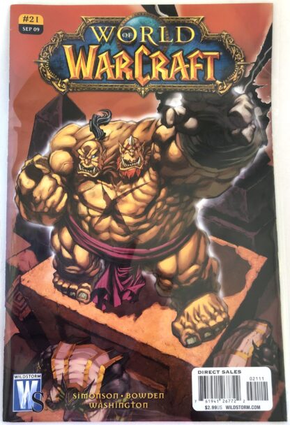 photo of cover of WoW comic #21