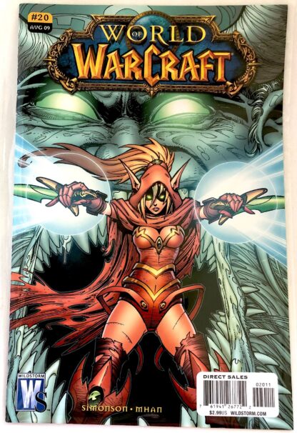 photo of cover of WoW comic #20