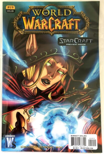 photo of cover of WoW comic #19