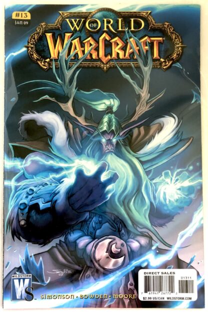 photo of cover of WoW comic #13