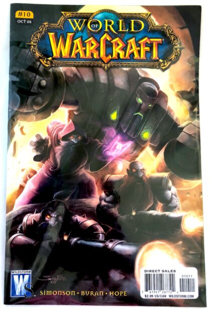 photo of cover of WoW comic #10