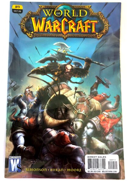 photo of cover of WoW comic #9