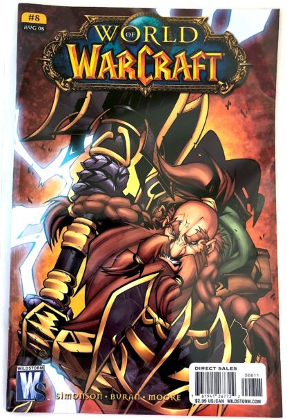 photo of cover of WoW comic #8