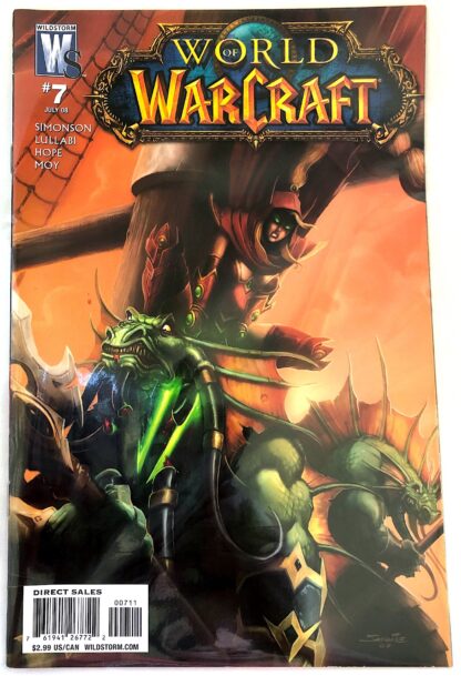 photo of cover of WoW comic #7