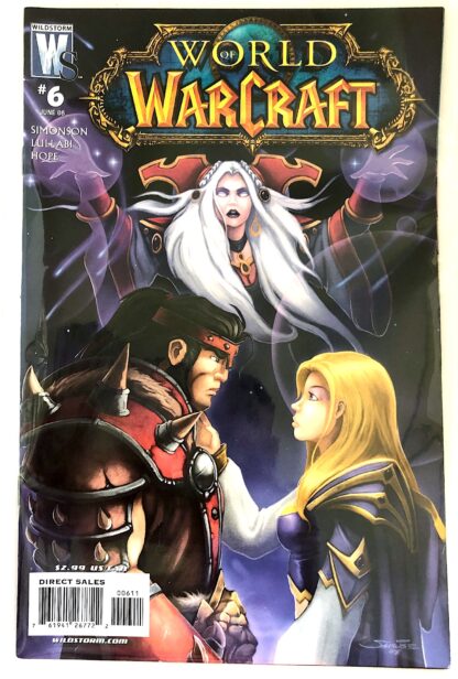 photo of cover of WoW comic #6