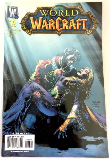 photo of cover of WoW comic #6