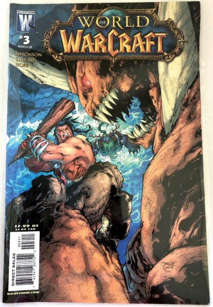 photo of cover of WoW comic #3