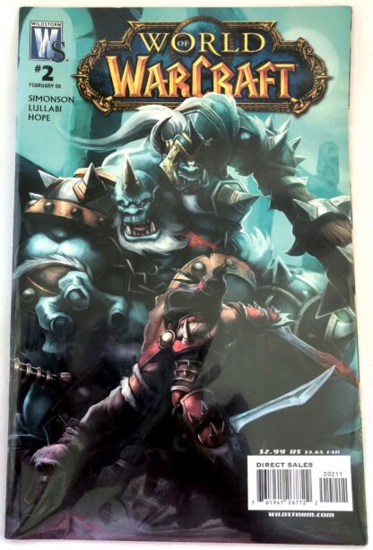 photo of cover of WoW comic #2