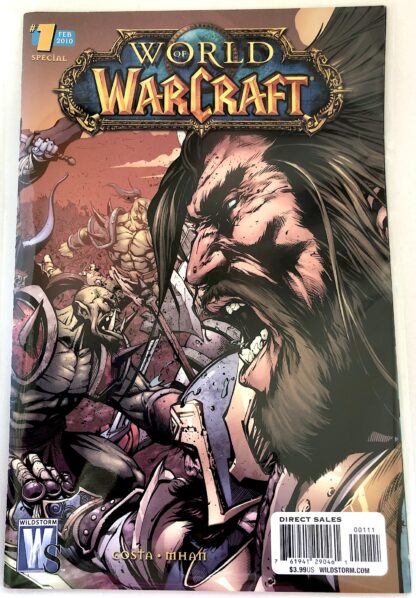 photo of WoW comic #1 alliance cover