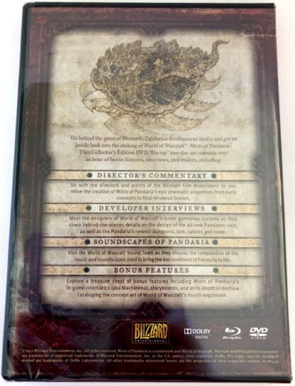 photo of back of DVD