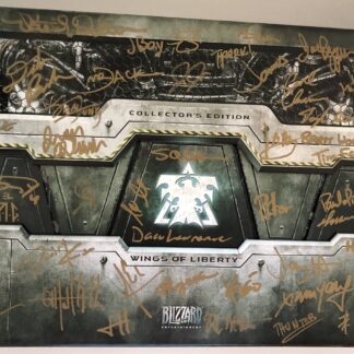 signed StarCraft box