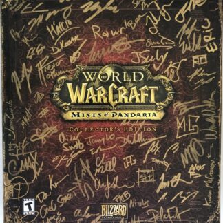 photo of WoW signed box