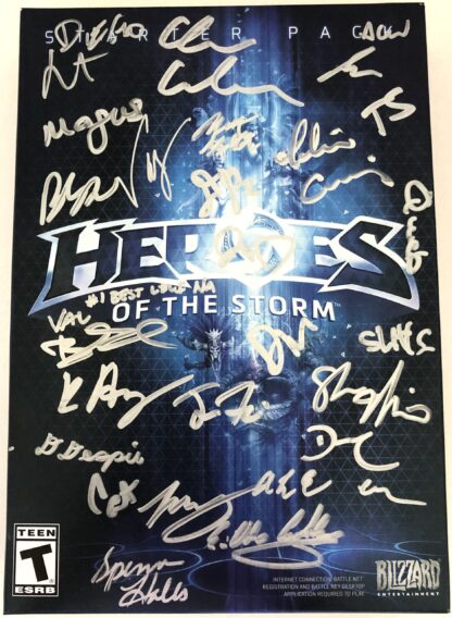Heroes of the Storm signed starter pack