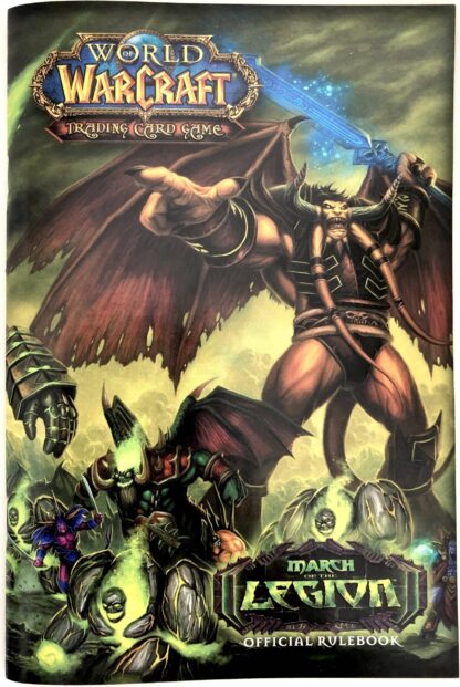 photo of front of WoW TCG rulebook