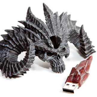 photo of Diablo skull USB